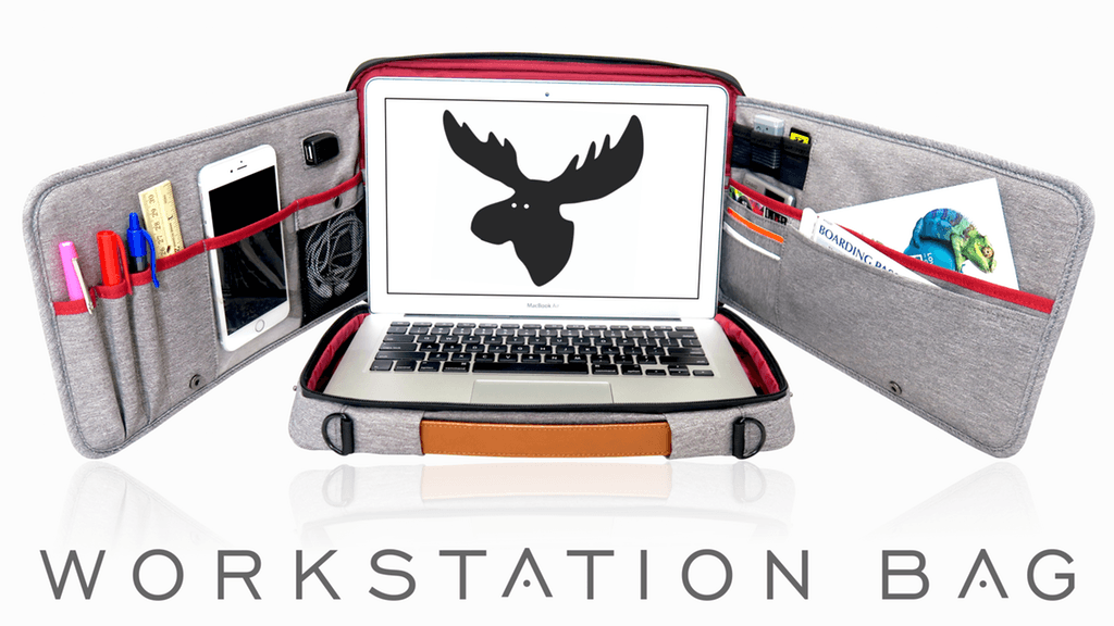 The Moose - The World's Most Functional Workstation Bag - Storming Gravity