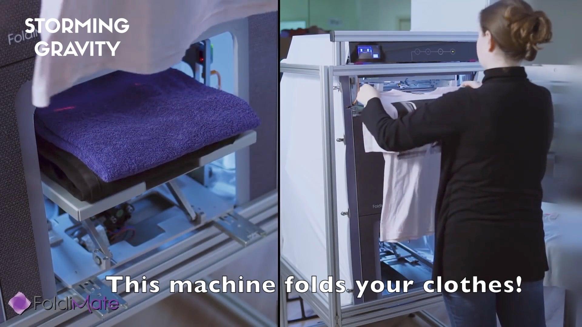 Foldimate - Take the Work Out of Laundry Folding (NOT FOR SALE) - Storming Gravity