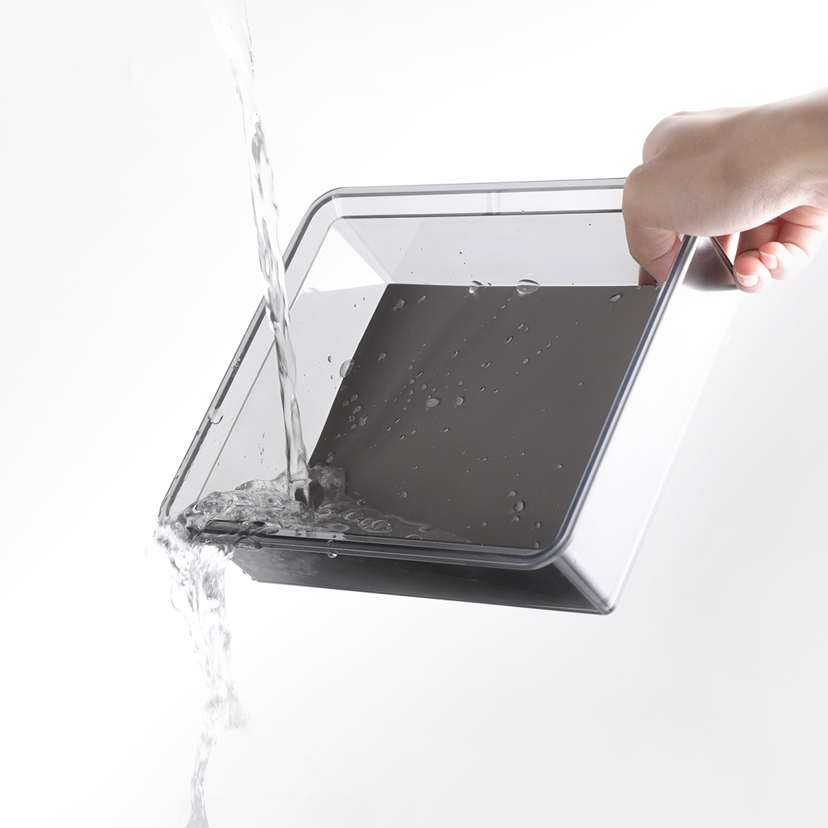 Armrest Clear / Console Clear Storage Box