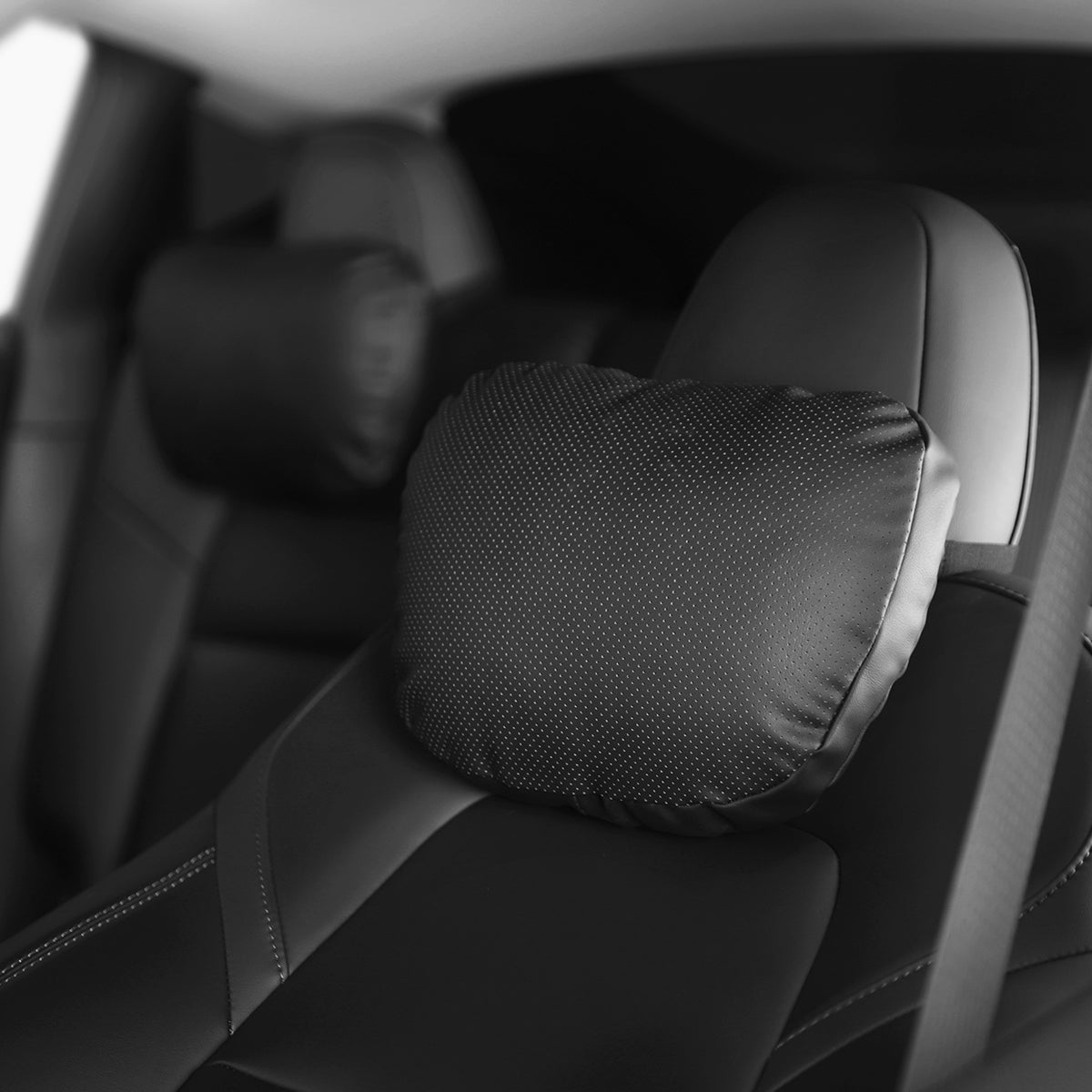 Leather Headrest Pillow for Tesla