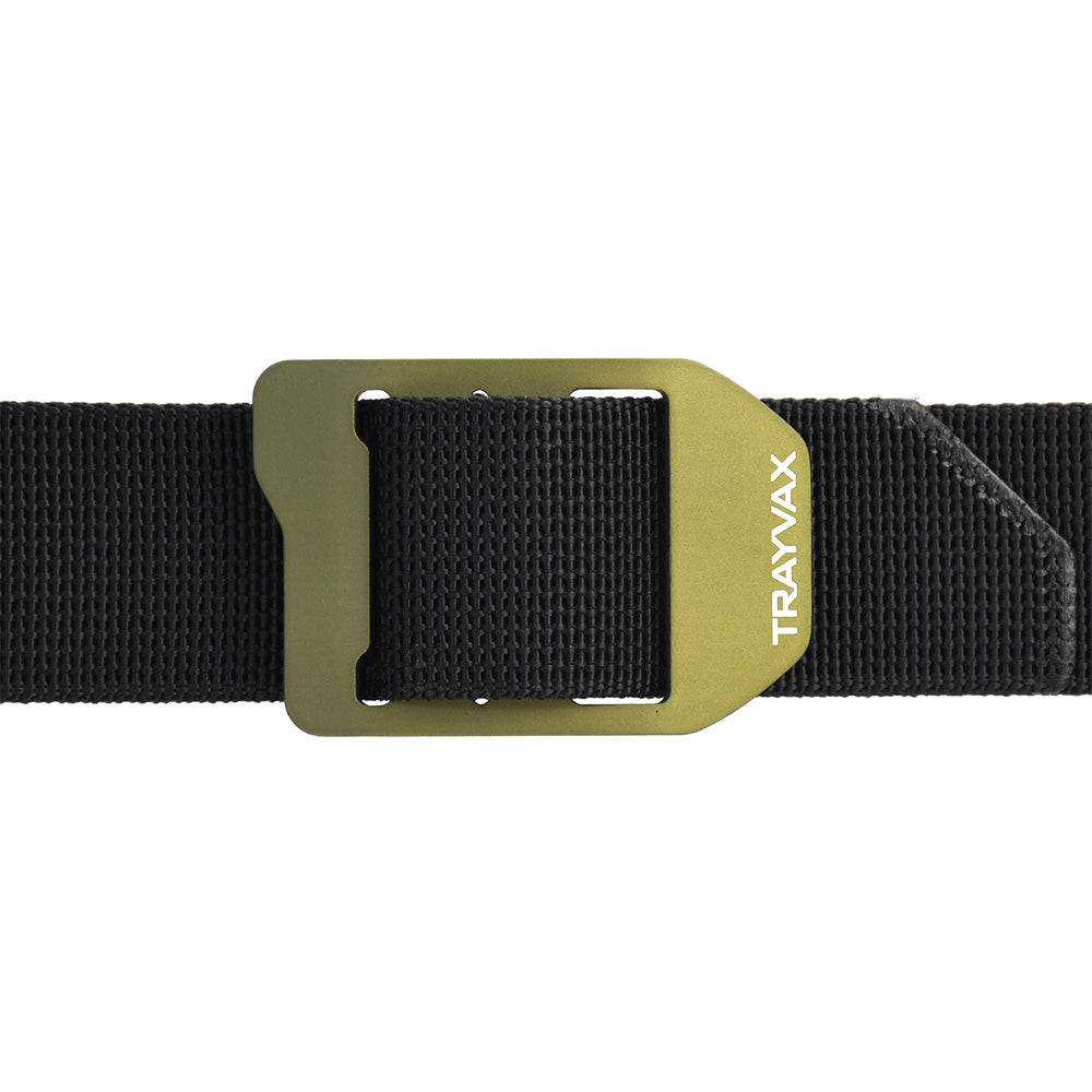 Trayvax Cinch Designer Belt - Heavy Duty Nylon Web Belt