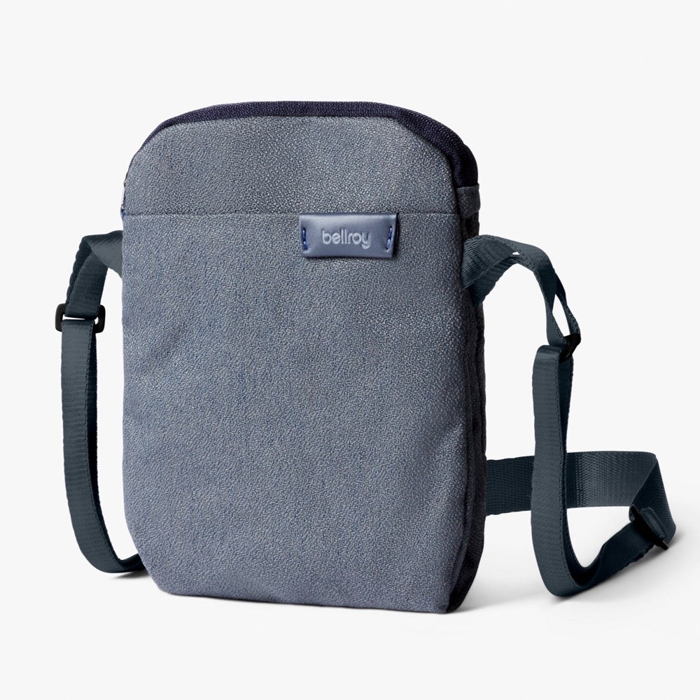 Bellroy City Pouch | Slim Cross-body bag with device storage - Storming Gravity