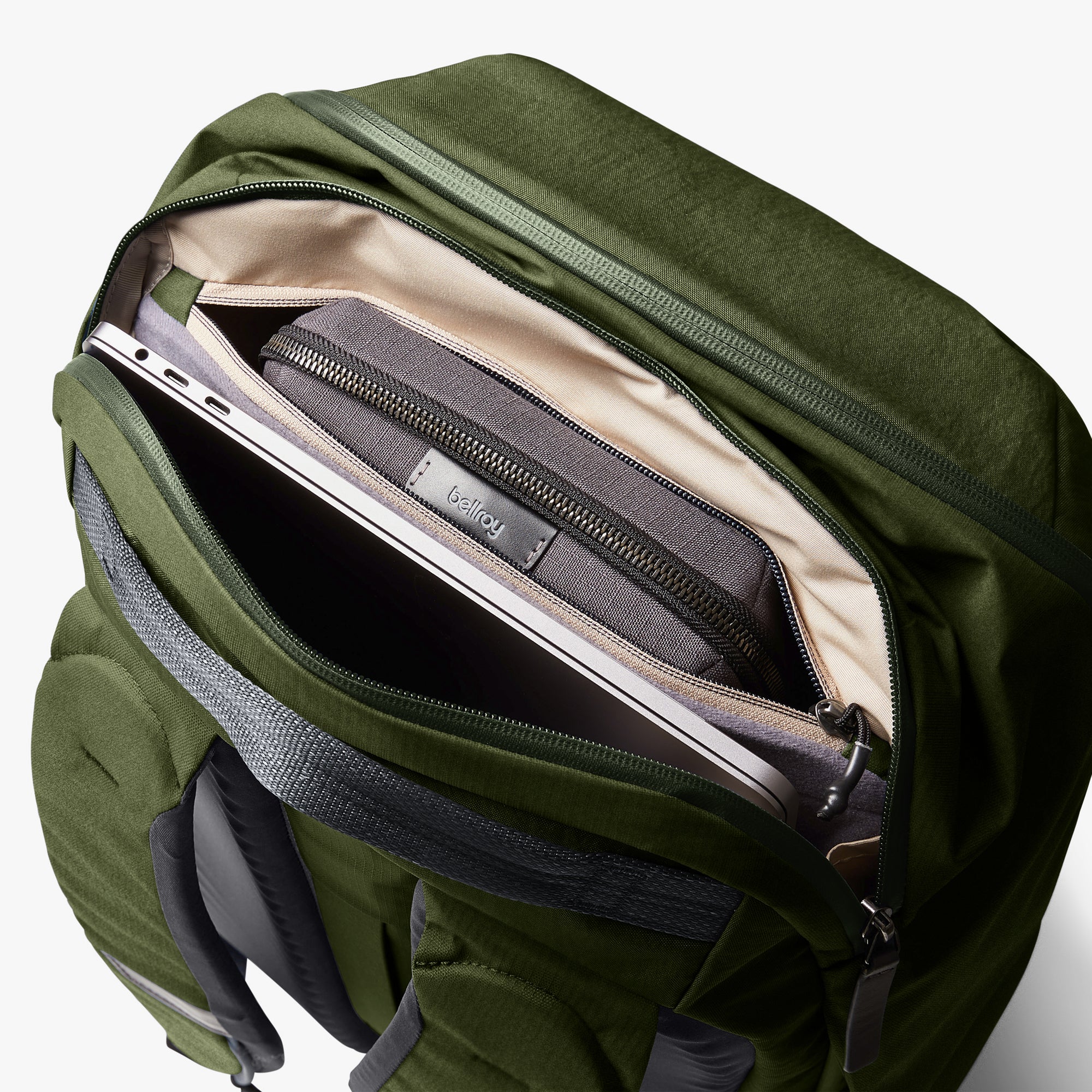 bellroy-transit-backpack-plus-ranger-green