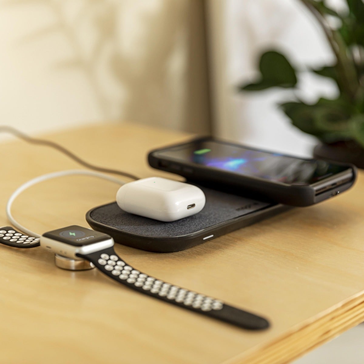 dual wireless charging pad (Fabric) - Mophie - Mophie in Malaysia - Storming Gravity