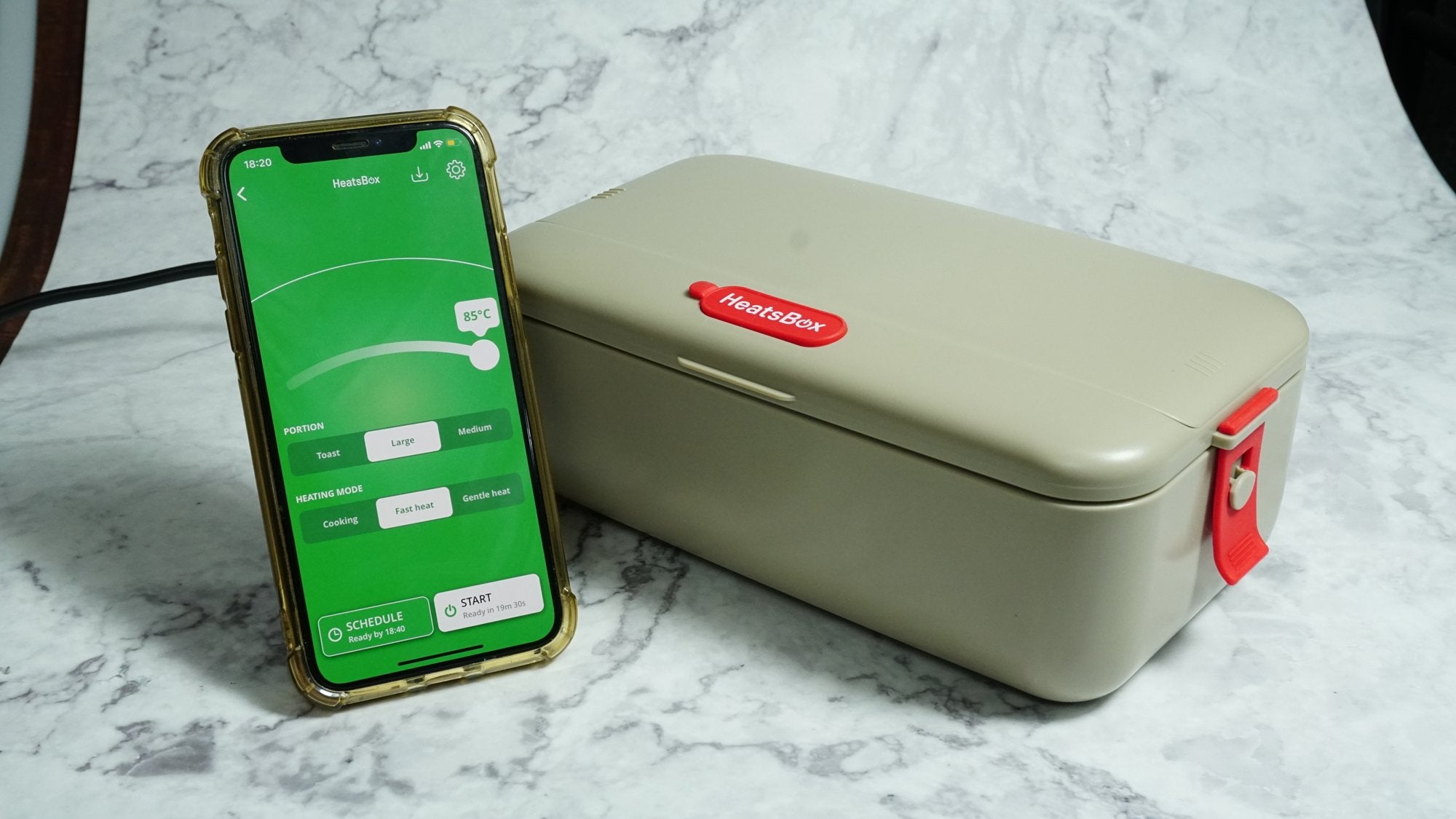 HeatsBox LIFE (App-controlled Smart Lunch Box) - Storming Gravity