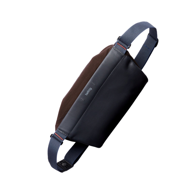 Bellroy Sling Mini Premium | Unisex Sling Bag, Premium Leather - Storming Gravity