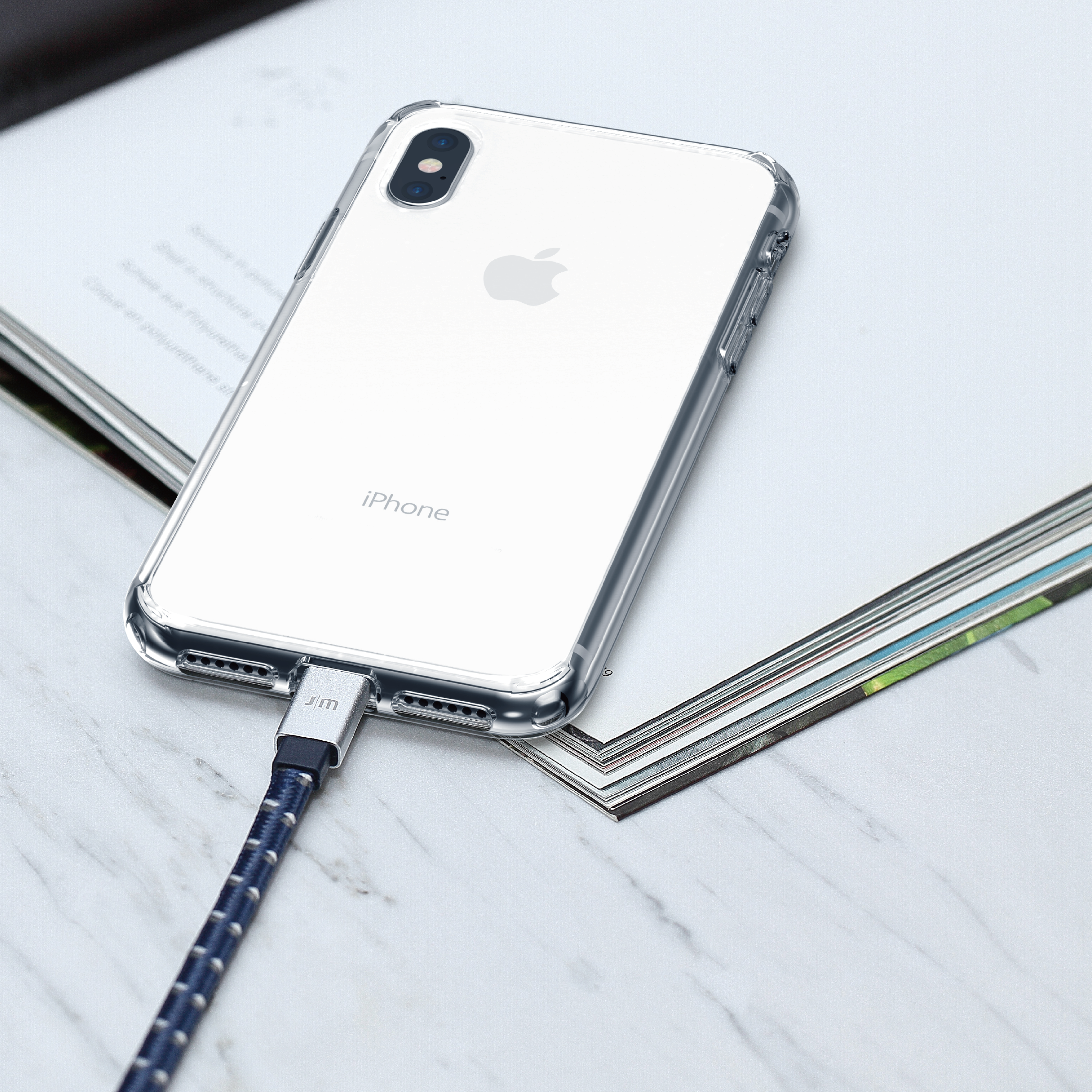 TENC Air - The most advanced composite slim bumper clear case with air cushions for the iPhone XS Max/XS/X - Just Mobile in Malaysia - Storming Gravity