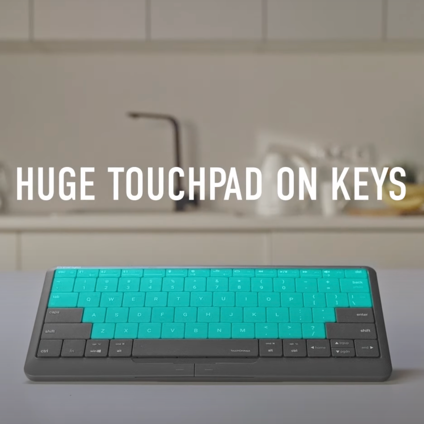 CLICK&TOUCH 2 - Invisible touchpad on Keys - Storming Gravity