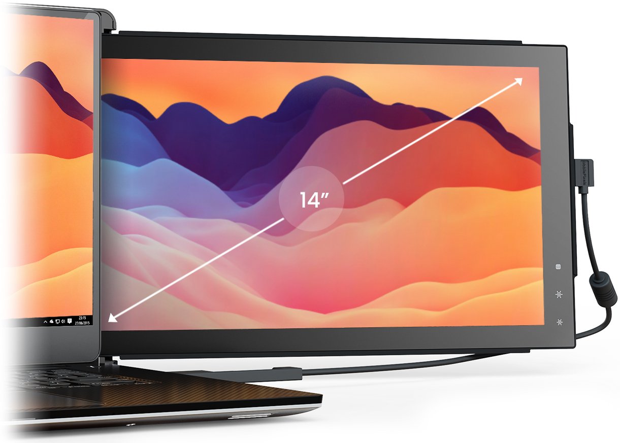 TRIO: Portable dual & triple screen laptop monitor - Storming Gravity