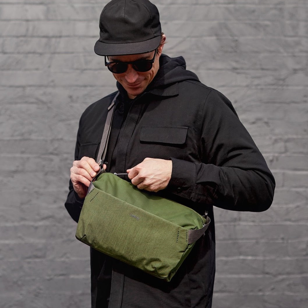 Bellroy Venture Sling 9L | Large Crossbody bag for all day - Storming Gravity