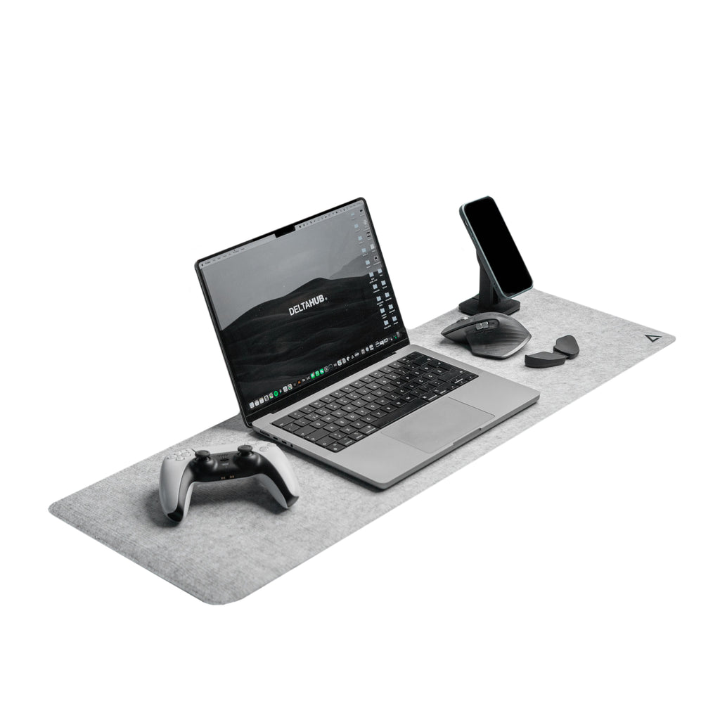 Minimalistic Desk Pad by DeltaHub - Storming Gravity