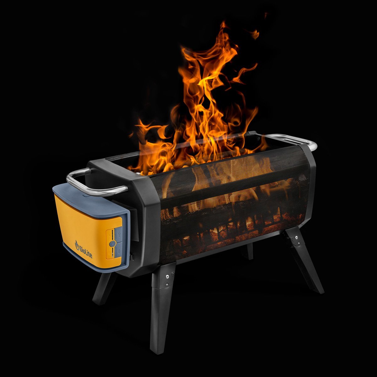 BioLite FirePit+: Wood & Charcoal Burning Fire Pit - Storming Gravity