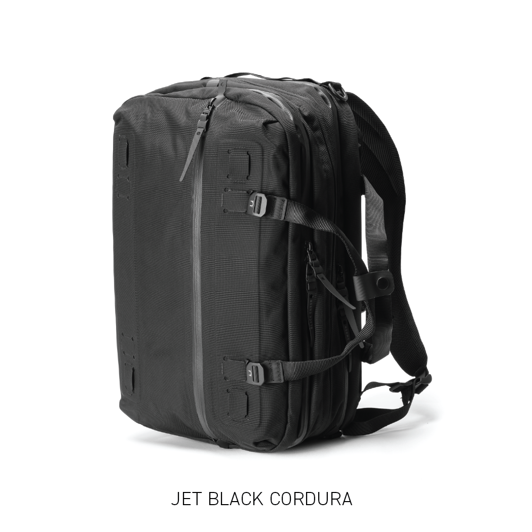 Black Ember Forge | 20-30L Expandable 3-Way Commuter Pack - Storming Gravity