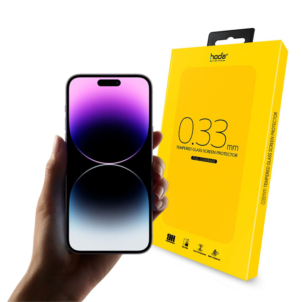 Hoda 0.33mm Full Coverage Tempered Glass Screen Protector - Storming Gravity