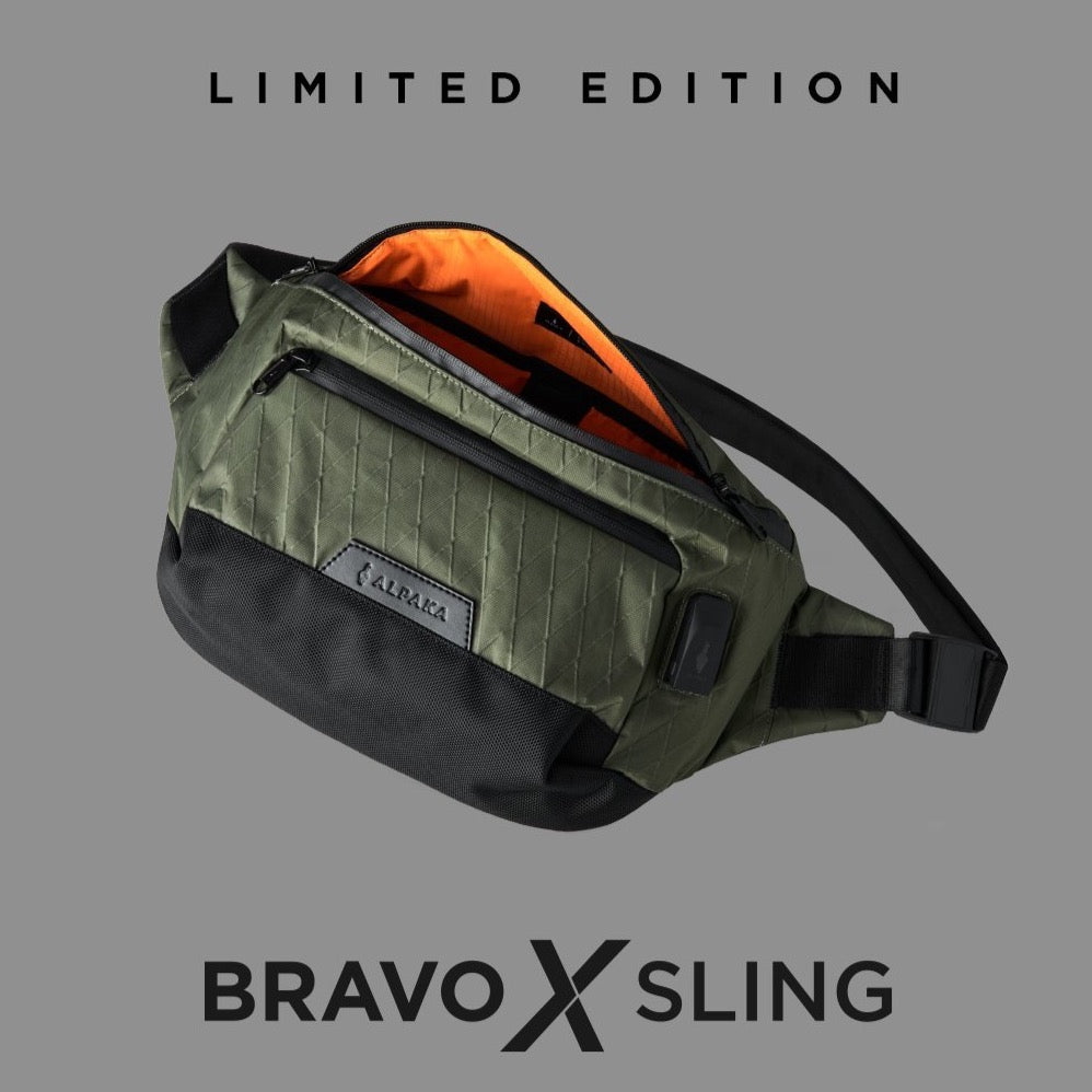 Alpaka Bravo X Sling - Limited Edition (Forest Green) - Storming Gravity