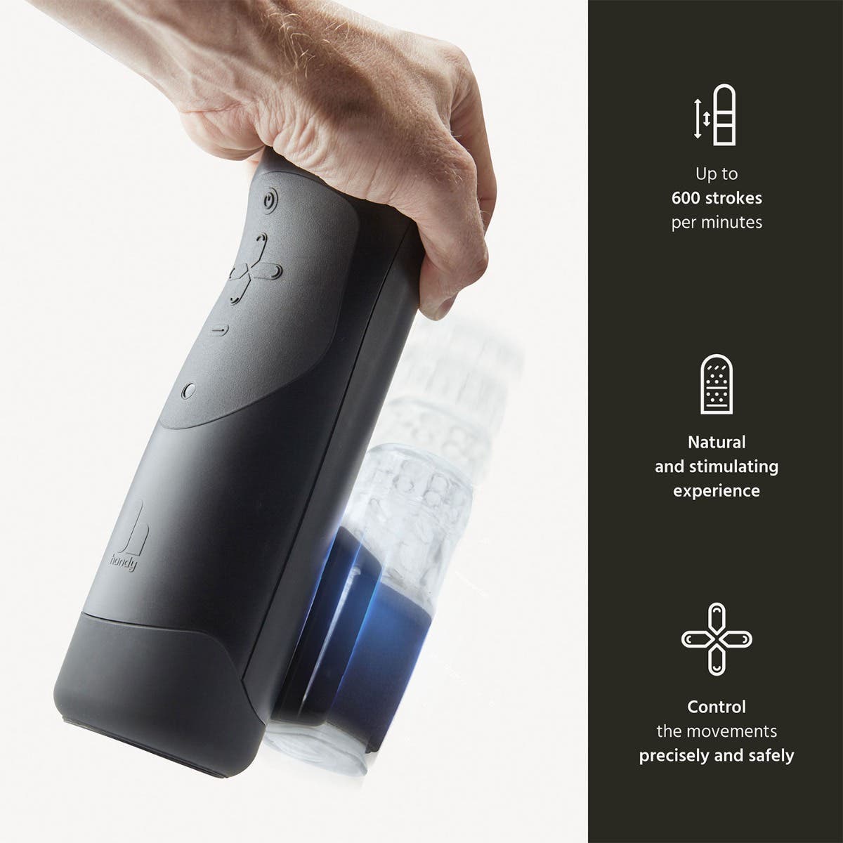 The Handy - A high-performance interactive stroker - Storming Gravity