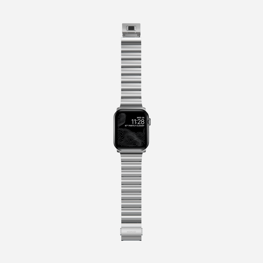 Nomad Steel Band for Apple Watch (V2) - Storming Gravity