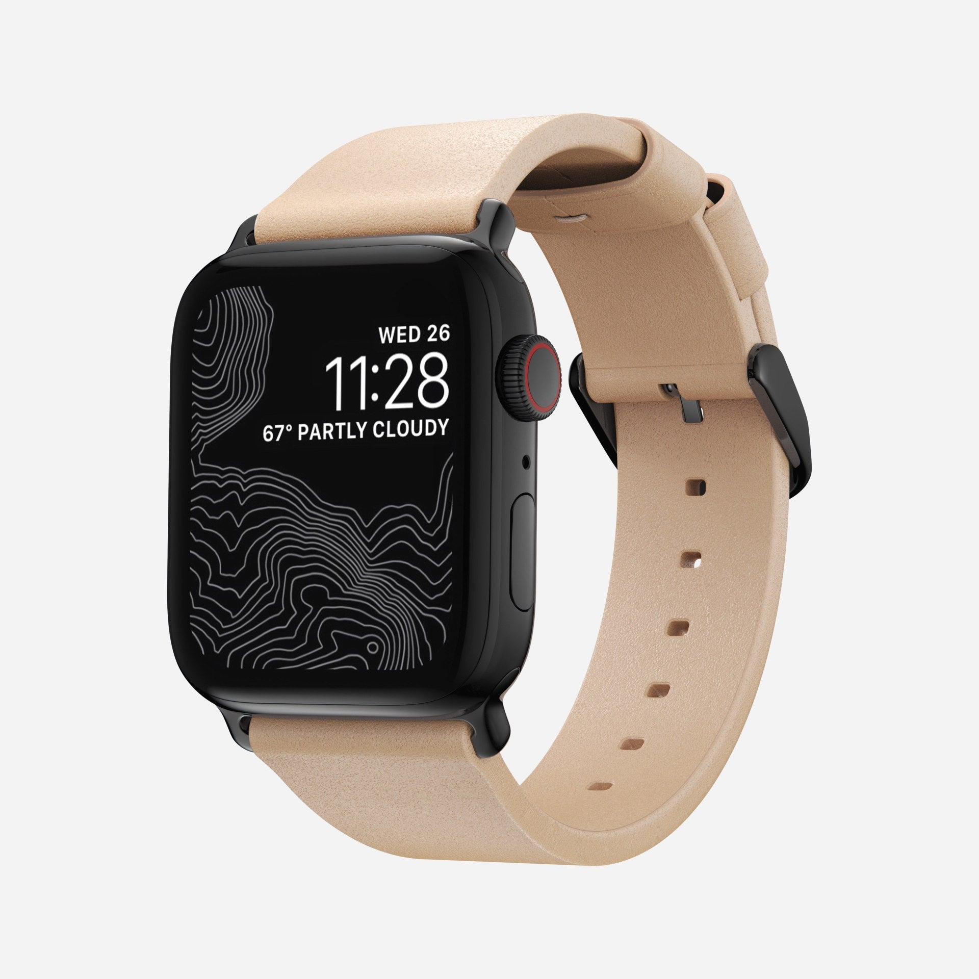 Nomad Modern Slim Strap for Apple Watch - Storming Gravity