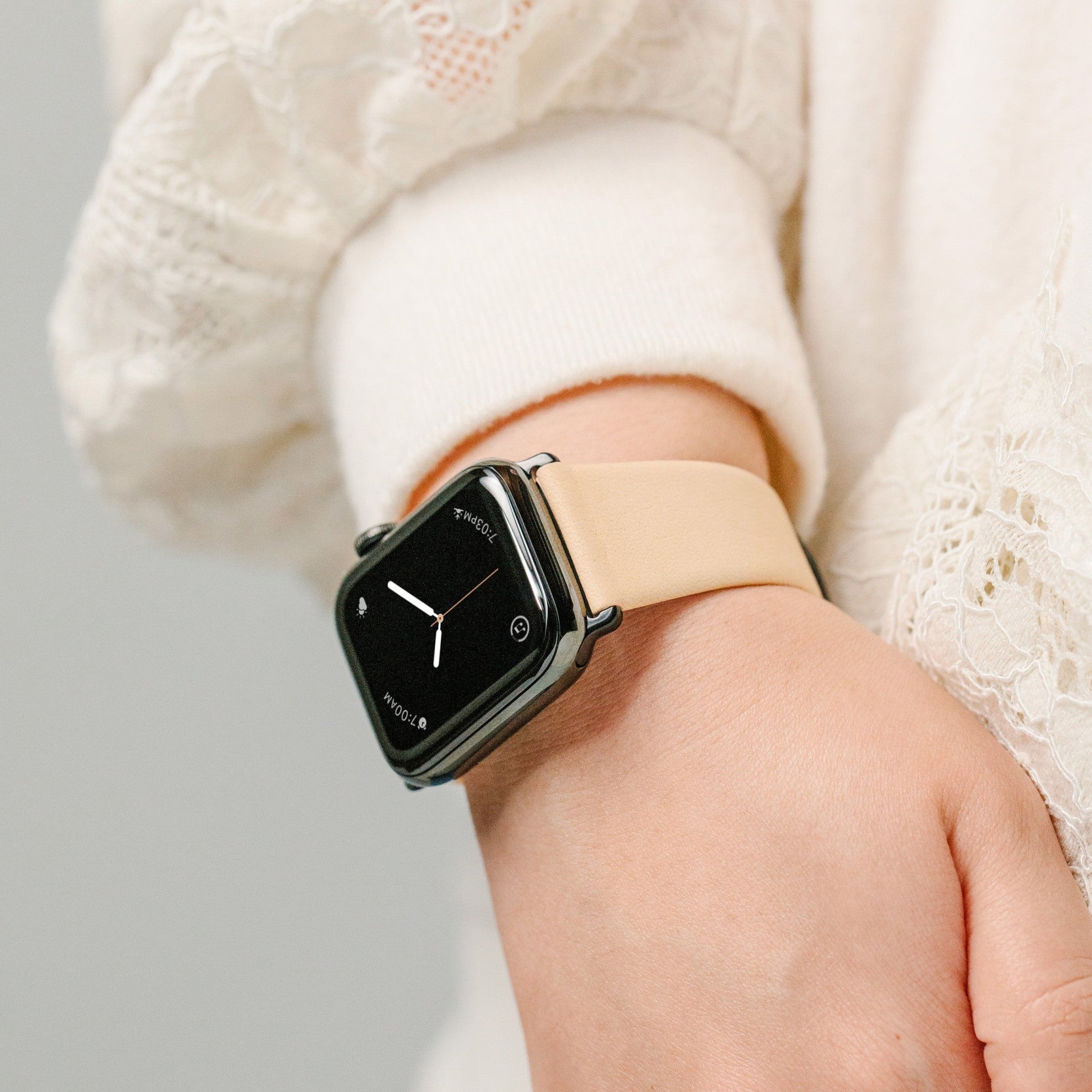 Nomad Modern Slim Strap for Apple Watch - Storming Gravity