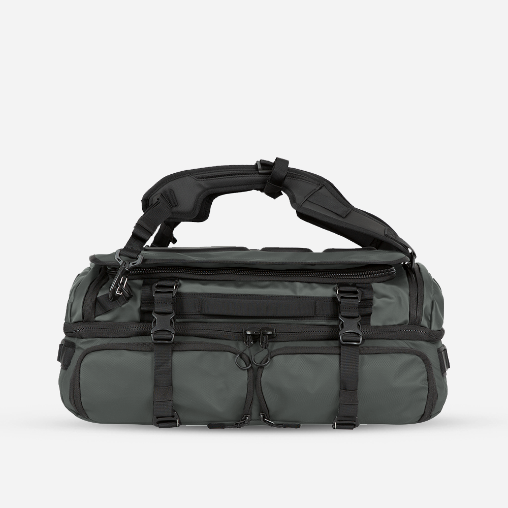 HEXAD Access Duffel Backpack - 45L Carry-On Travel Bag - Storming Gravity